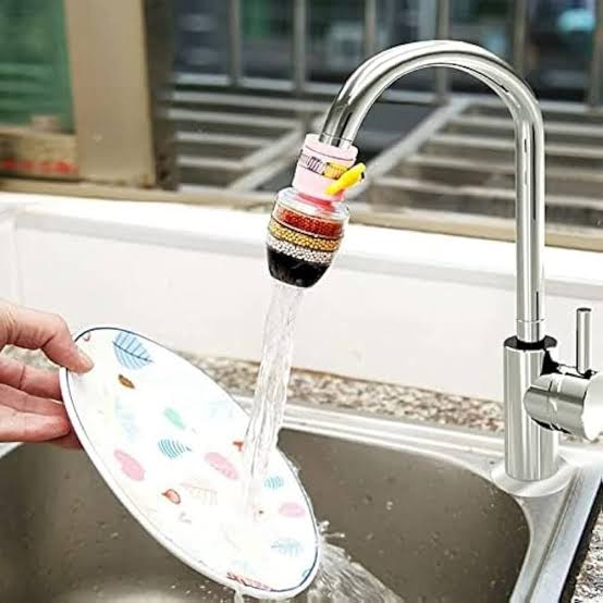 4-Layer Filter Faucet – 360° Rotating Water Saving Tap Nozzle