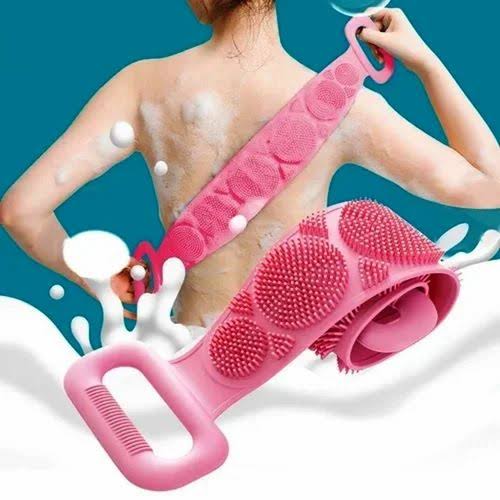 Exfoliating Bath Scrubber Belt – Dual-Sided Back Scrubber for Shower