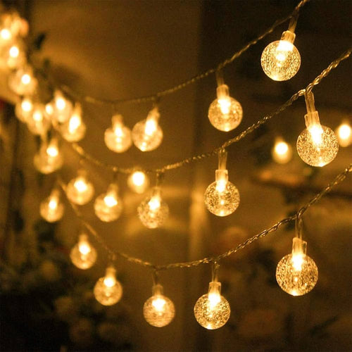 Bubble Shape 4M 20 LED Fairy String Lights – Home & Festive Décor
