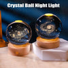 Crystal Ball Light – Decorative Night Lamp in Moon, Solar, Ganesh Ji & Laxmi Ji Designs