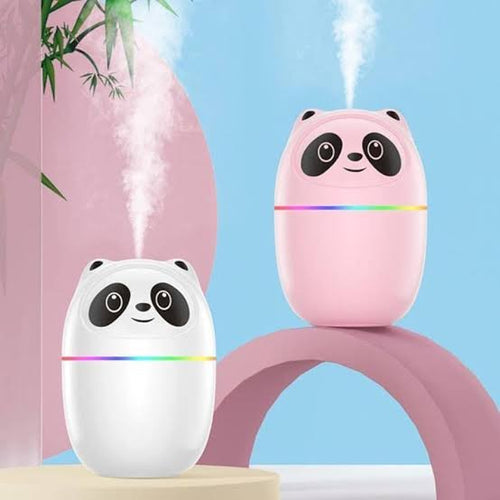Panda Humidifier – Portable Ultrasonic Air Humidifier with Night Light