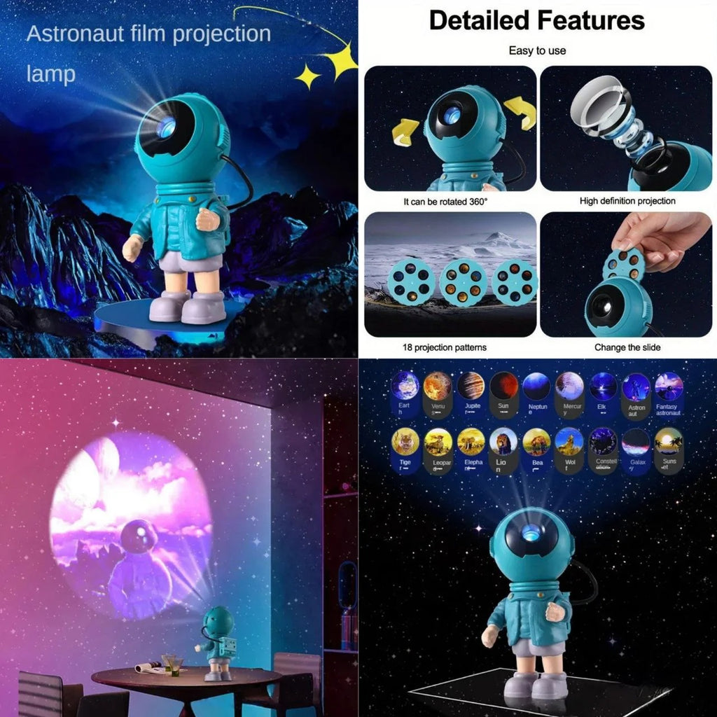 CosmoCast™ Astronaut Projector Lamp