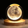 Crystal Ball Light – Decorative Night Lamp in Moon, Solar, Ganesh Ji & Laxmi Ji Designs